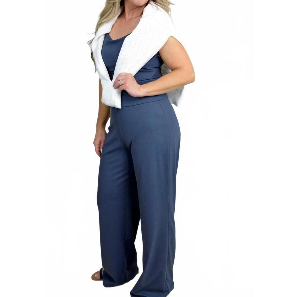 NEW THREAD & SUPPLY prism charcol pants in navy